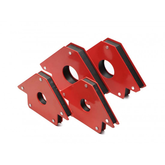 Kit Esquadro magnético 2 tamanhos - 4 peças Kit Esquadro magnético 2 tamanhos - 4 peças